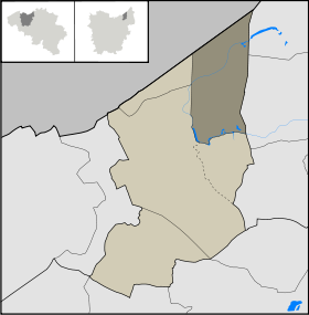 Localisation de Meerdonk au sein de Saint-Gilles-Waes