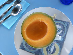 Image illustrative de l'article Melon de Cavaillon au Beaumes-de-Venise