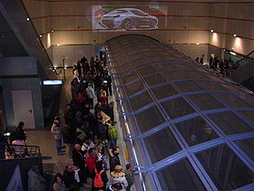Metro Turin Italy XVIII Dicembre station.JPG