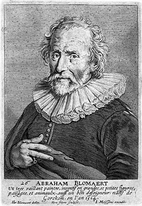 Portrait d'A. Bloemaert gravé par Jean Meyssens