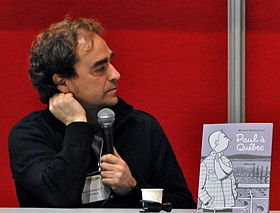 Michel Rabagliati lors du Salon international du livre de Québec en 2010