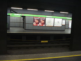 Milano - Metropolitana Romolo - Linea verde - Foto Giovanni Dall'Orto - 1-jan-2007 - 01.jpg