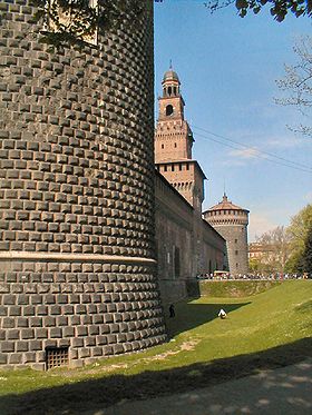 Image illustrative de l'article Château des Sforza