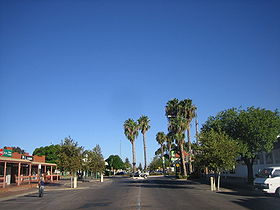 La grand-rue de Mildura