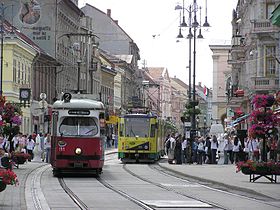 Image illustrative de l'article Tramway de Miskolc