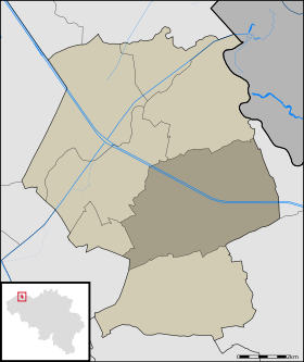 Localisation de Moerkerke au sein de Damme