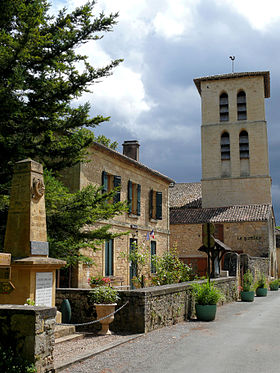 La mairie et l'église