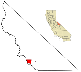 Mono County California Incorporated and Unincorporated areas Mammoth Lakes Highlighted.svg