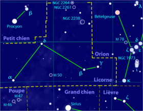 Image illustrative de l'article Licorne (constellation)