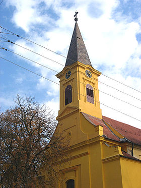 L'église catholique Saint-Pierre et Saint-Paul à Bački Monoštor