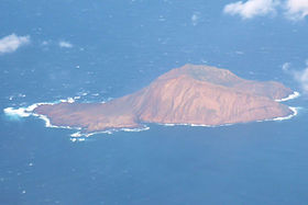 Vue aérienne de Montaña Clara.