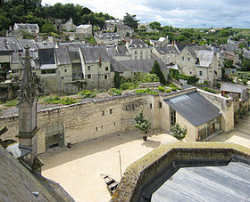 Vue sur le village depuis le Château.