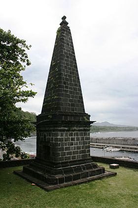 Vue générale du monument