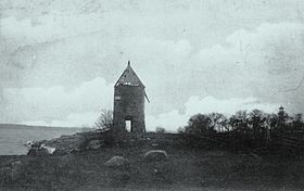 Moulin de Grondines, vers 1910