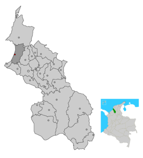 Carte de Santiago de Tolú