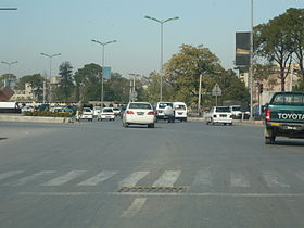 La route de Muree à Rawalpindi