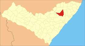 Localisation de Murici sur une carte