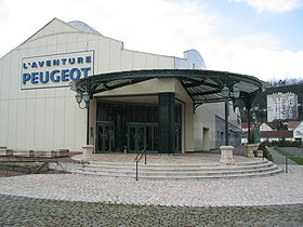 Le musée de l'Aventure Peugeot.