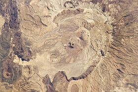Image satellite du Nabro le 30 janvier 2011.