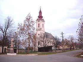 L'église orthodoxe serbe de Nadalj