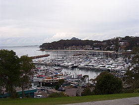 Le port de Nelson Bay