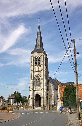 L'église à Neufchâtel-Hardelot