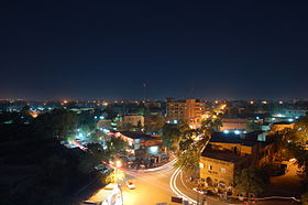 Niamey - vue nocturne