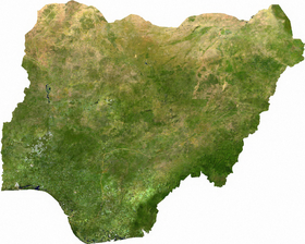 carte : Géographie du Nigeria
