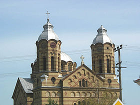 L'église orthodoxe roumaine de Nikolinci