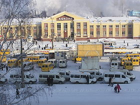Gare de Nijni Taguil (2007).