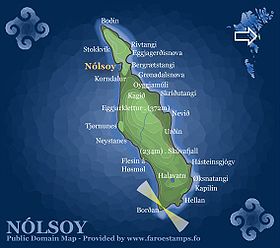 Carte de Nólsoy.