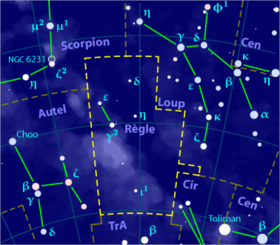 Image illustrative de l'article Règle (constellation)