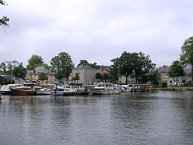 Le port de Nort-sur-Erdre.