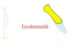 Carte de Fuvammulah.