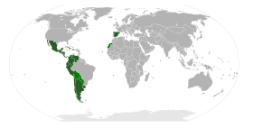 Pays où l'espagnol est langue officielle
