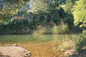 Les bains romains d'Olympos