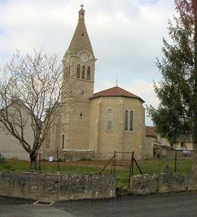 église du village
