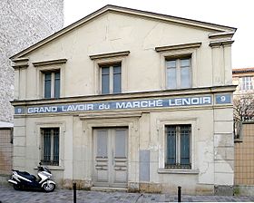 Lavoir du marché Lenoir - Rue de Cotte, Paris 12e
