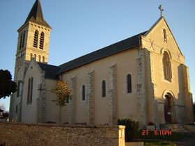 L'église de Pleuville