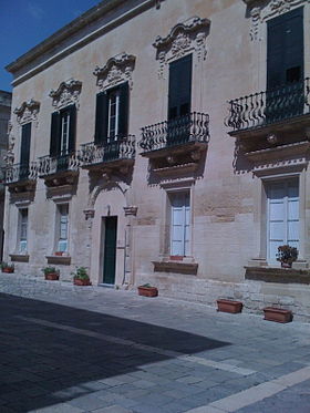 Façade du Palais Palmieri