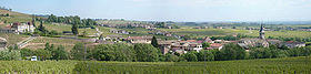 Panorama de Chénas en 2009.