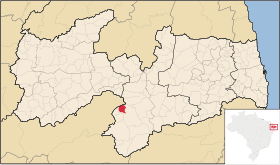 Localisation de Amparo sur une carte
