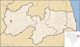 Localisation de Carrapateira sur une carte