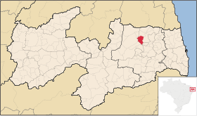 Localisation de Casserengue sur une carte