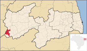 Localisation de Conceição sur une carte