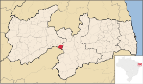 Localisation de Desterro sur une carte