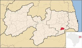 Localisation de Itatuba sur une carte