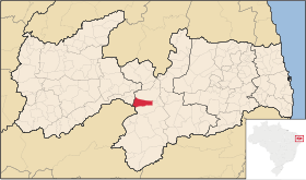 Localisation de Livramento sur une carte