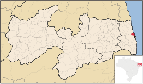 Localisation de Lucena sur une carte