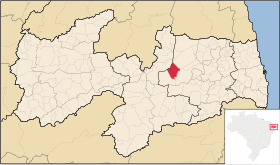 Localisation de Olivedos sur une carte